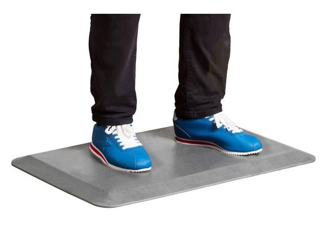 Arbetsplatsmatta SUN - FLEX StandMat grå