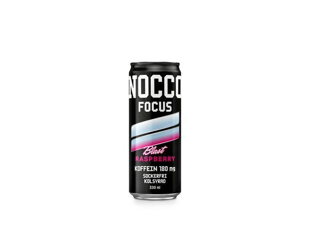 Energidryck NOCCO Foc3 Raspb.Bla 33cl