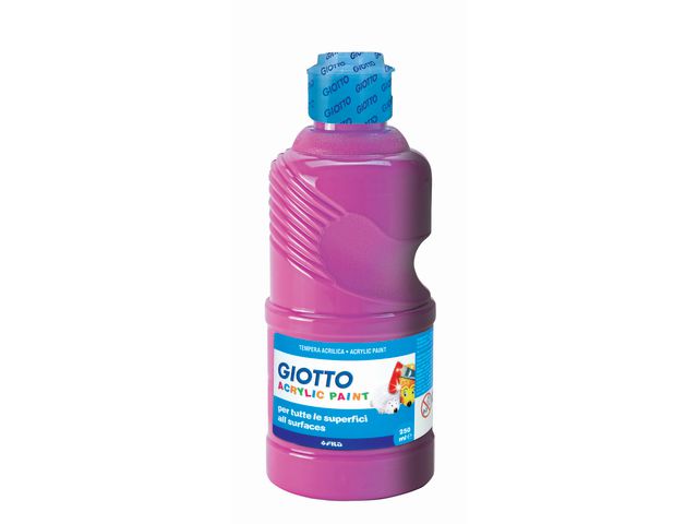 Akrylfärg Giotto 500 ml rosa