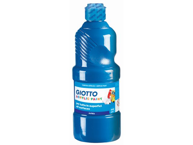 Akrylfärg Giotto 500 ml blå