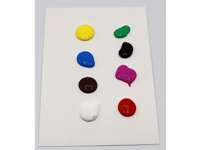 Akrylfärg Giotto 500 ml röd