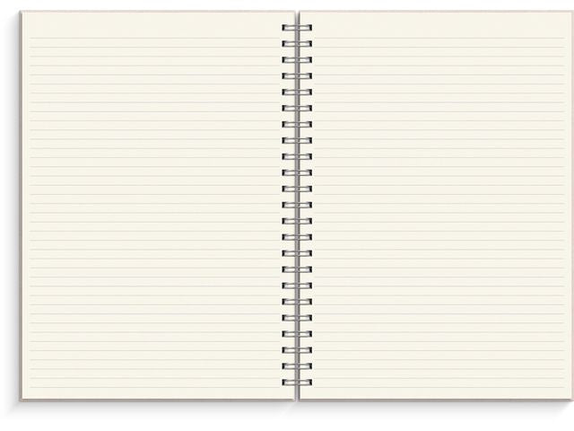 Ant.block BURDE A4 textil linj rosa