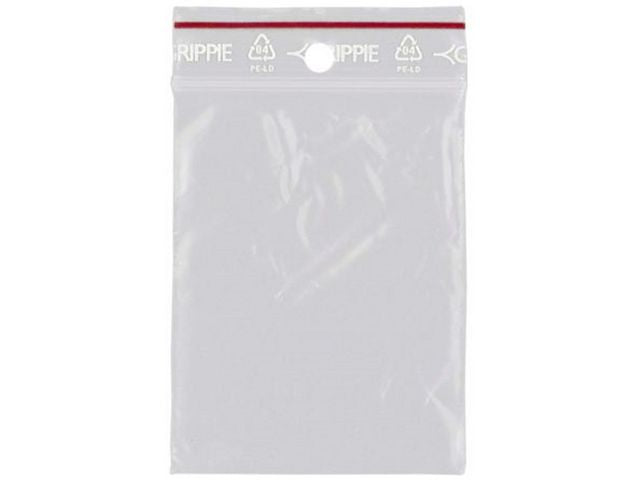 Blixtlåspåse Nr-04 60x80mm UT 1000/fp