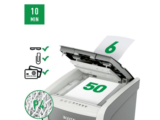Dokumentförstörare LEITZ Automatisk 50