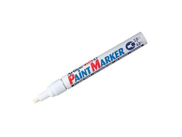 Märkpenna ARTLINE 409XF Paint sned vit