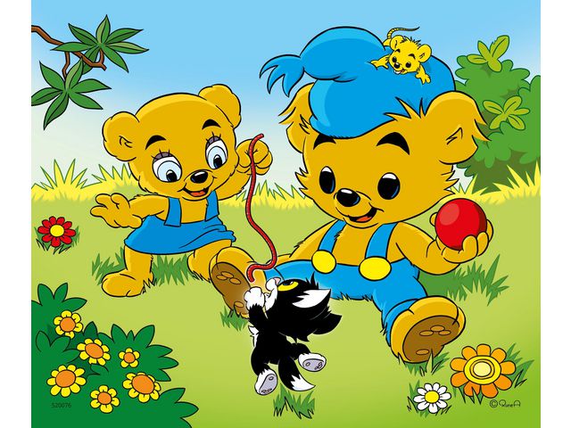 Träpussel Bamse 6 bitar