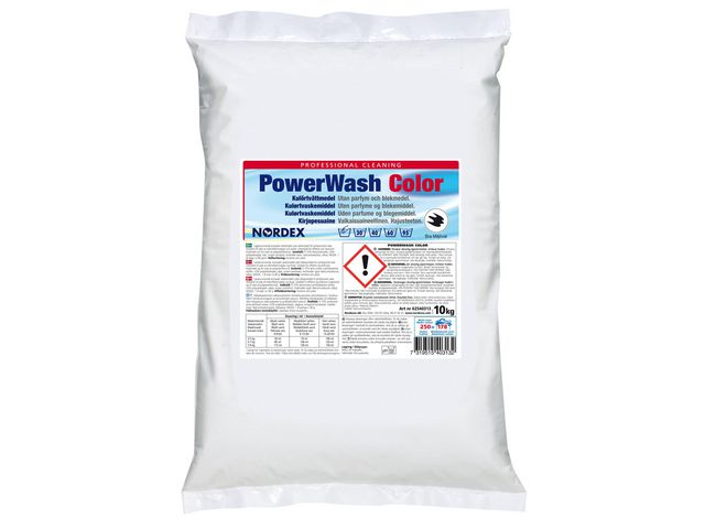 Tvättmedel NORDEX PowerWash Color 10kg