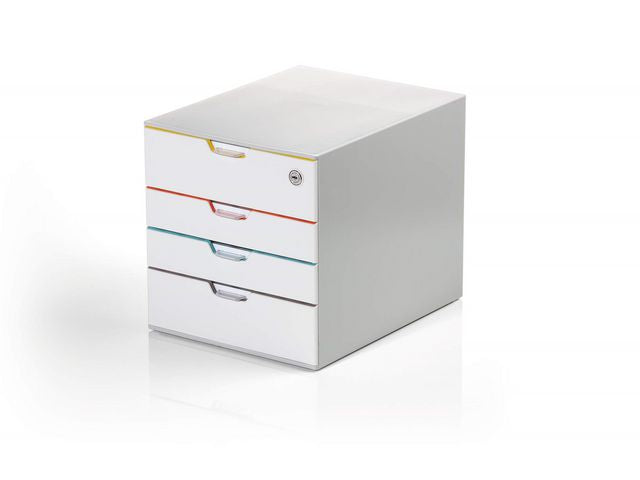 Blankettbox DURABLE Varicolor 4 Safe vit