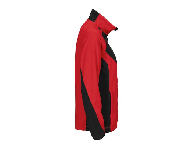 Mikrofleecejacka dam Projob 2326 röd 3XL