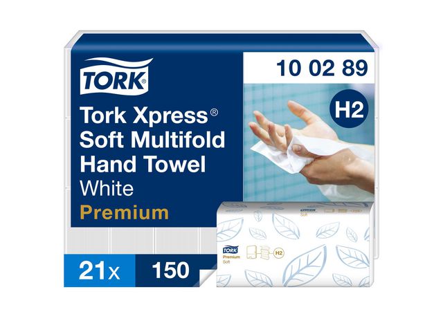 Handduk TORK Pre H2 Xpress 3150/fp