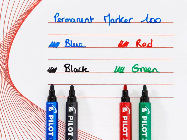 Pilot märkpenna rund SCA 100 1mm blå