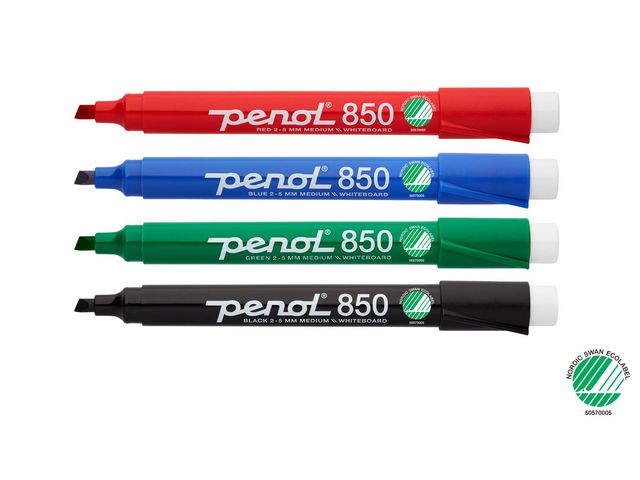 Whiteboardpenna PENOL 850 sned grön