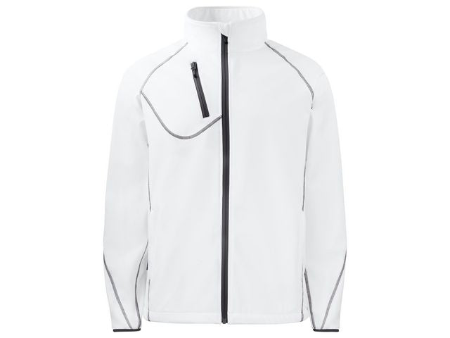 Softshelljacka herr Projob 2422 vit 3XL