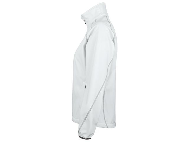 Softshelljacka dam Projob 2423 vit 2XL