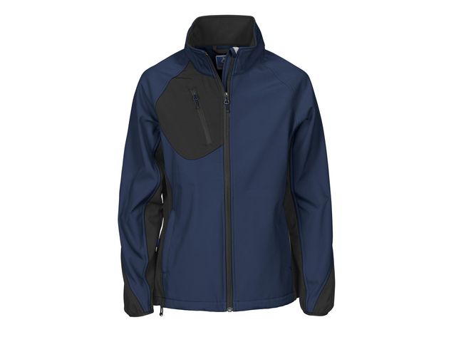 Softshelljacka dam Projob 2423 navy S