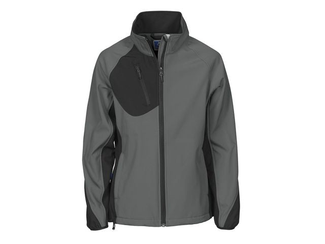 Softshelljacka dam Projob 2423 mjgrå S
