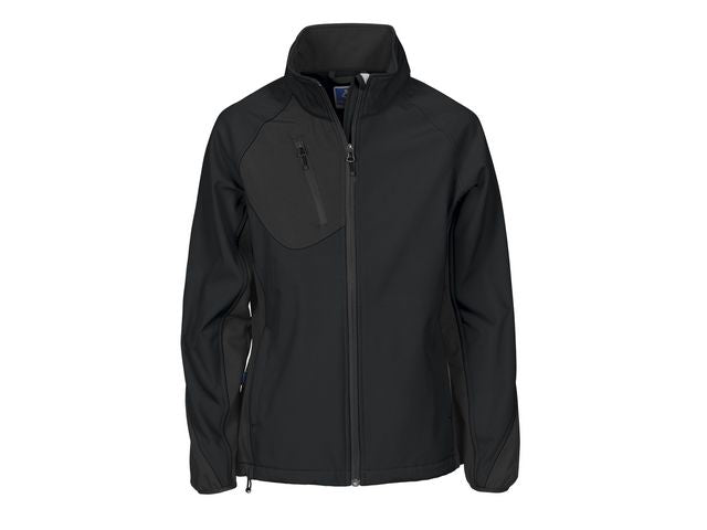 Softshelljacka dam Projob 2423 svart 2XL