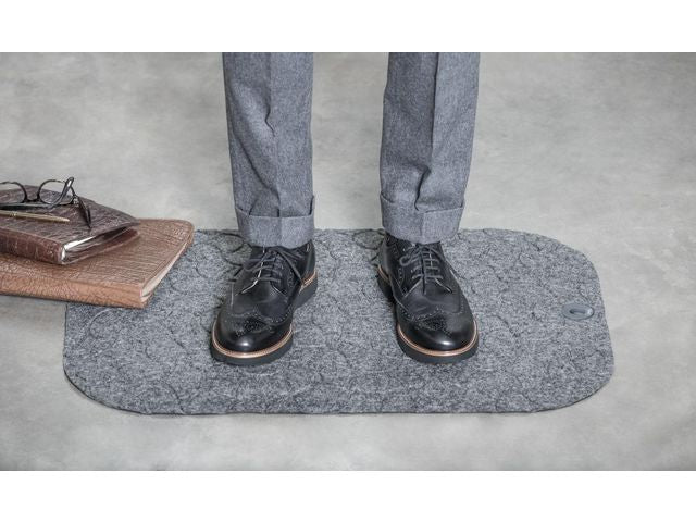 Arbetsplatsmatta STANDUP 53x77cm grå