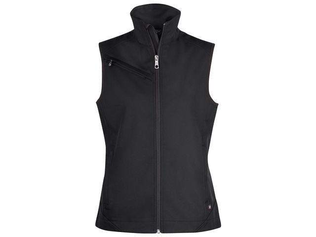 Softshellväst TEXSTAR WV79 dam svart XL