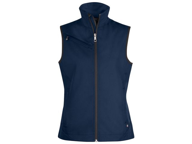 Softshellväst TEXSTAR WV79 dam marin XL