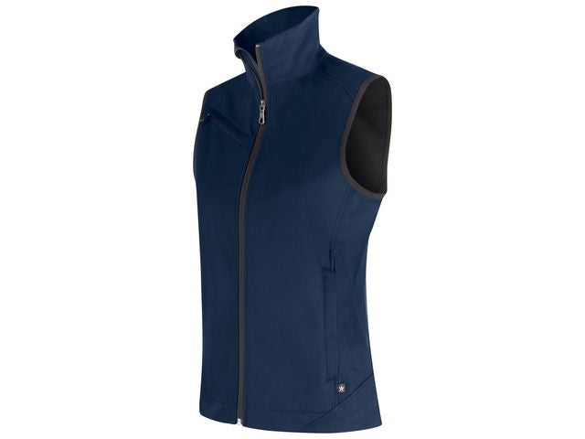 Softshellväst TEXSTAR WV79 dam marin M