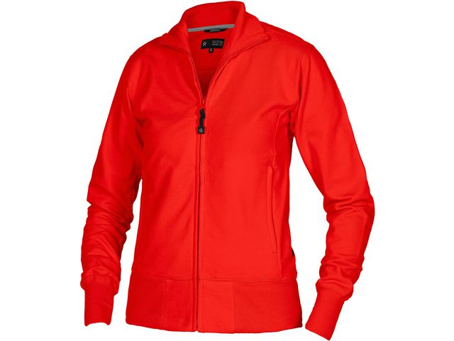 Sweatjacka TEXSTAR WC04 dam röd XL