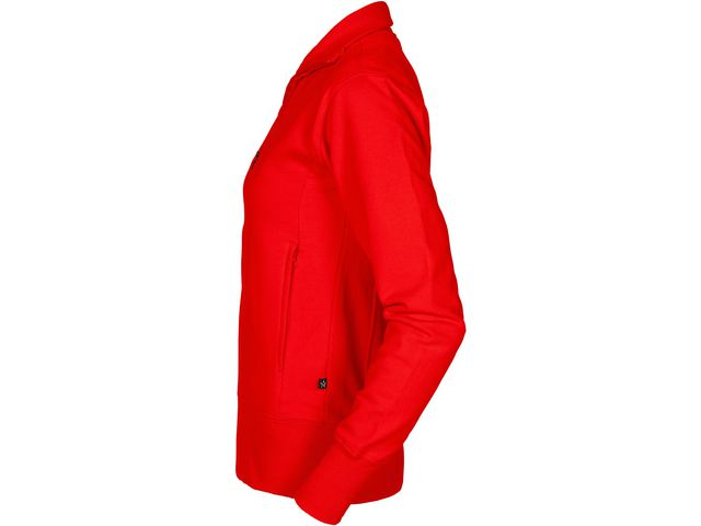 Sweatjacka TEXSTAR WC04 dam röd XL