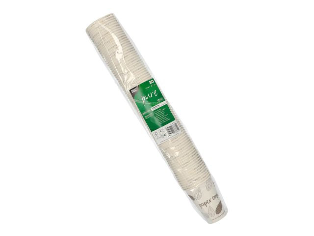 Pappersbägare PURE ZeroPlast 18cl 80/fp