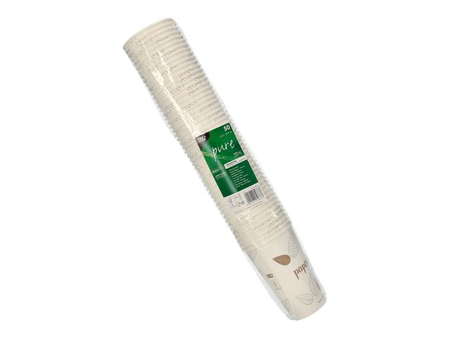Pappersbägare PURE ZeroPlast 48cl 50/fp