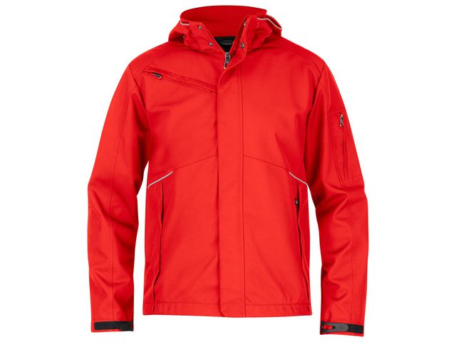 Softshelljacka TEXSTAR FJ80 röd 3XL
