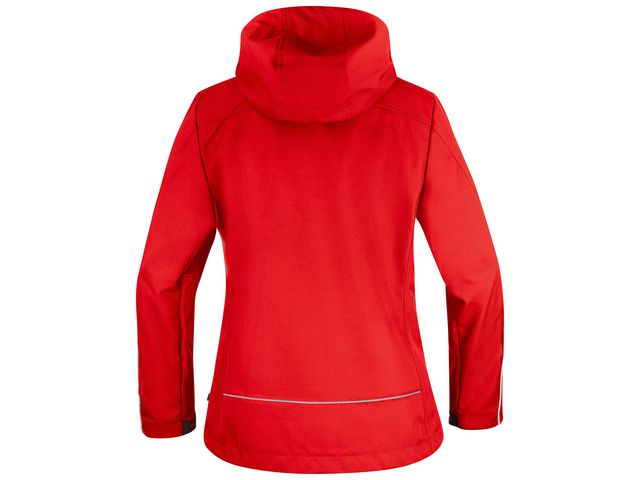 Softshelljacka TEXSTAR WJ80 dam röd 2XL