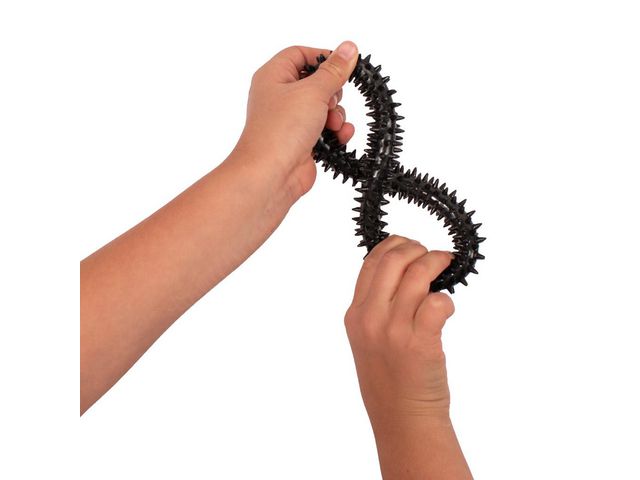 Noppring soft 14cm svart