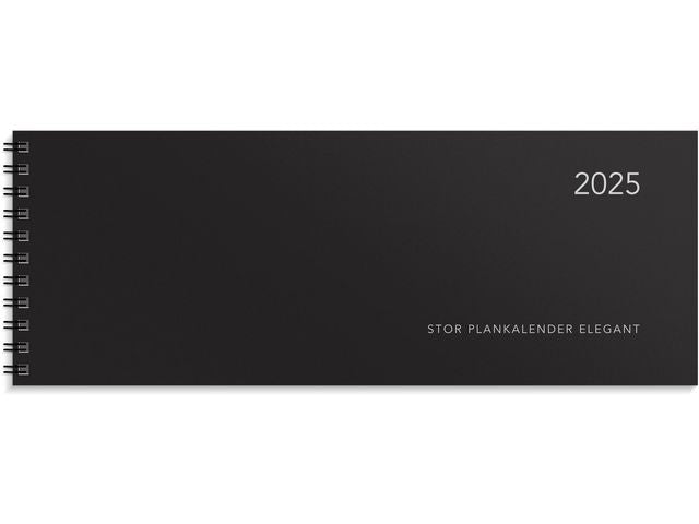 Stor Plankalender Elegant 2025