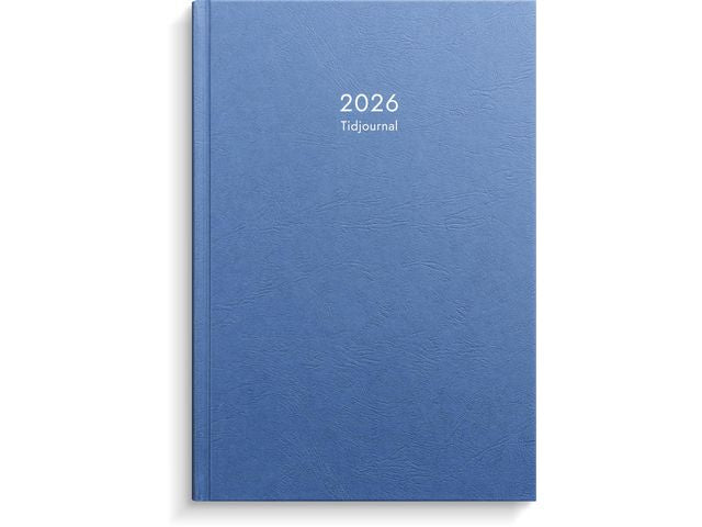 Tidjournal 2026 blå