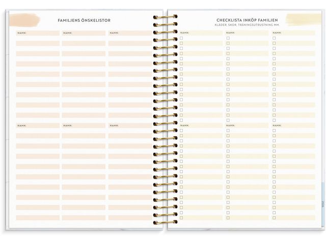 Life Organizer Family Planner 2025