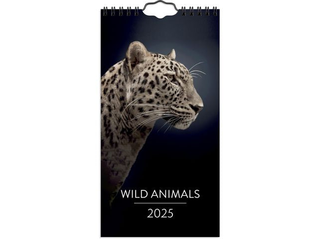 Väggkalender Wild animals 2025