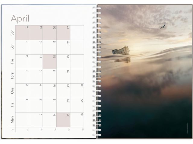 Kalender Ett skönare liv A5 2025