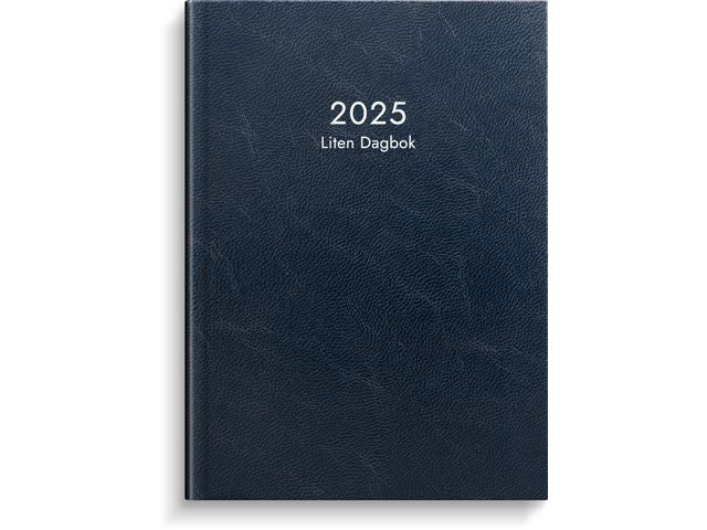 Liten Dagbok 2025 blå