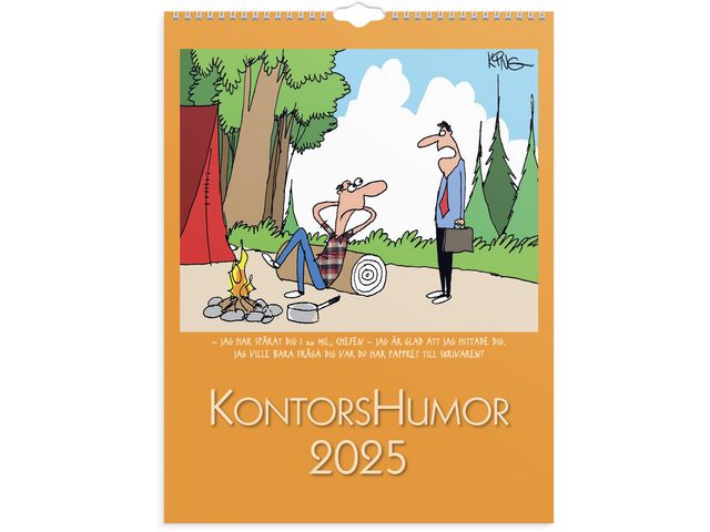 Väggkalender Kontorshumor 2025