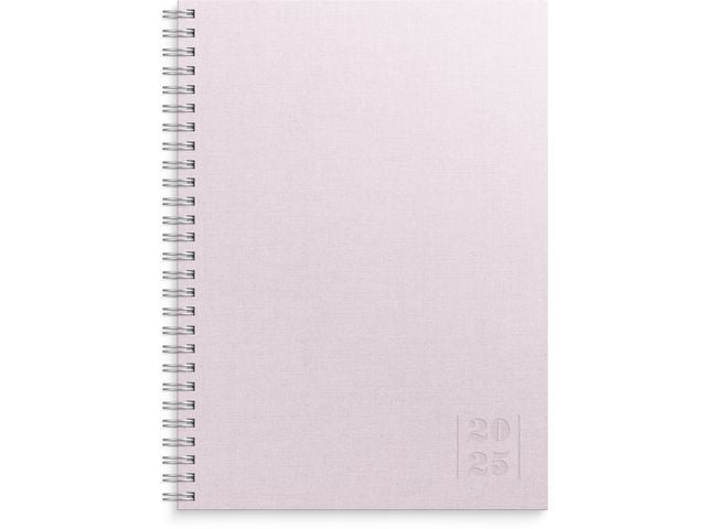 Kalender Business Textile 2025 rosa