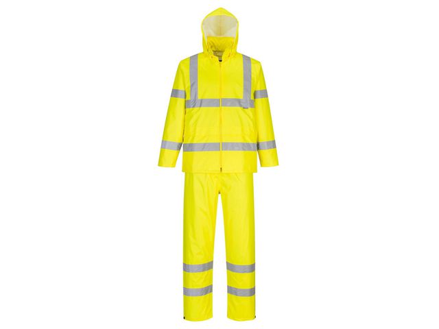Regnställ H448 varsel gul kl3 XL