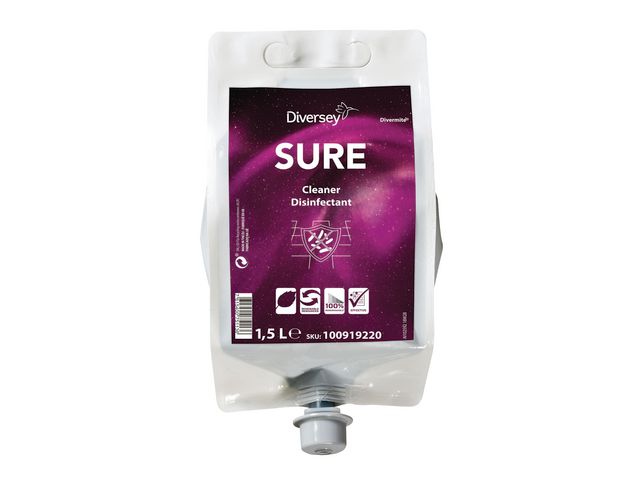 Rengöring SURE Cleaner Disinfect. 1,5L