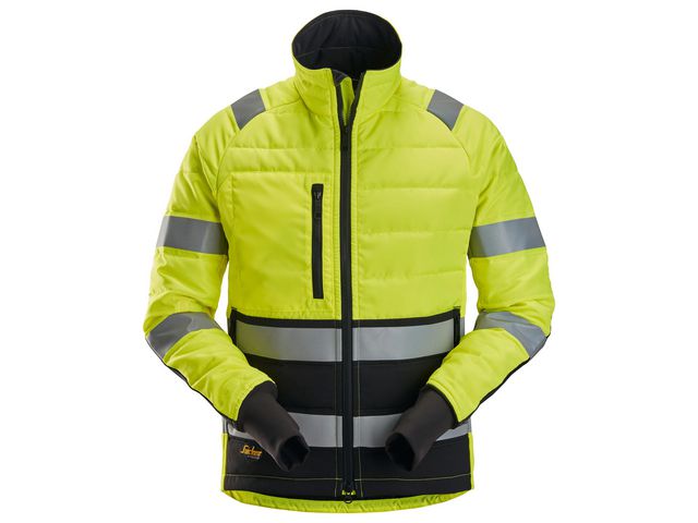 Varseljacka SNICKERS 8134 kl2 gul/sv 2XL