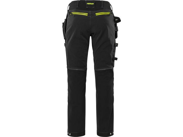 Hantvbyxa stretch 2569 STP dam svart 38