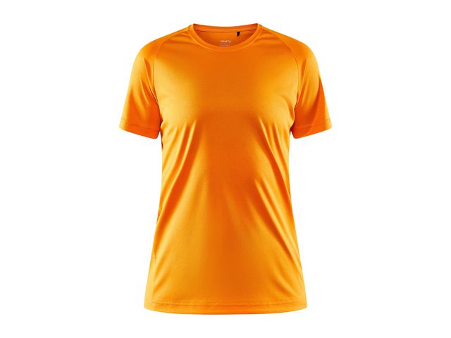 Tränings tee CORE dam orange L