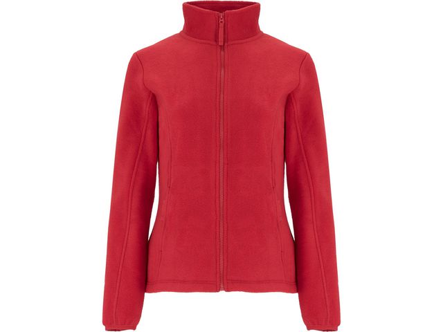 Fleecejacka PF artic dam röd 2XL