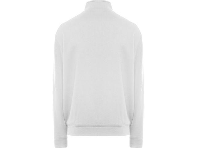 Sweater zip PF ulan unisex vit 3XL
