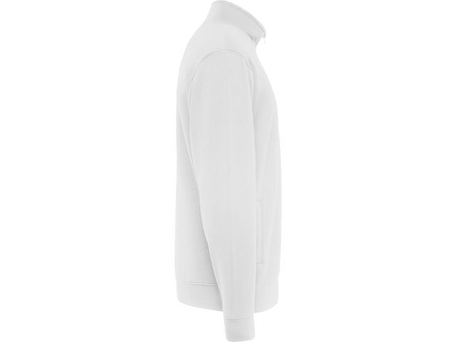 Sweater zip PF ulan unisex vit 2XL