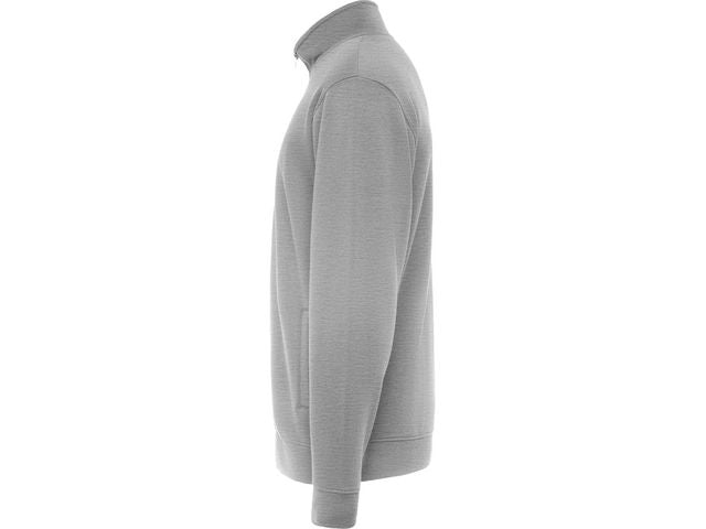Sweater zip PF ulan unisex gråmel XL