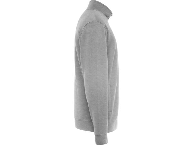 Sweater zip PF ulan unisex gråmel 2XL